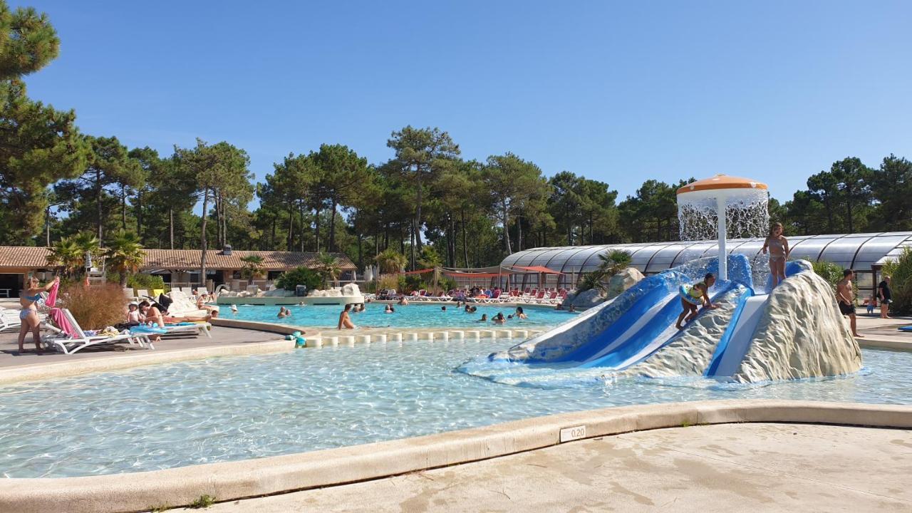Mobil Home Happiness33 Dans Camping 5 Etoiles Acces Direct Plage Vendays Montalivet Bagian luar foto