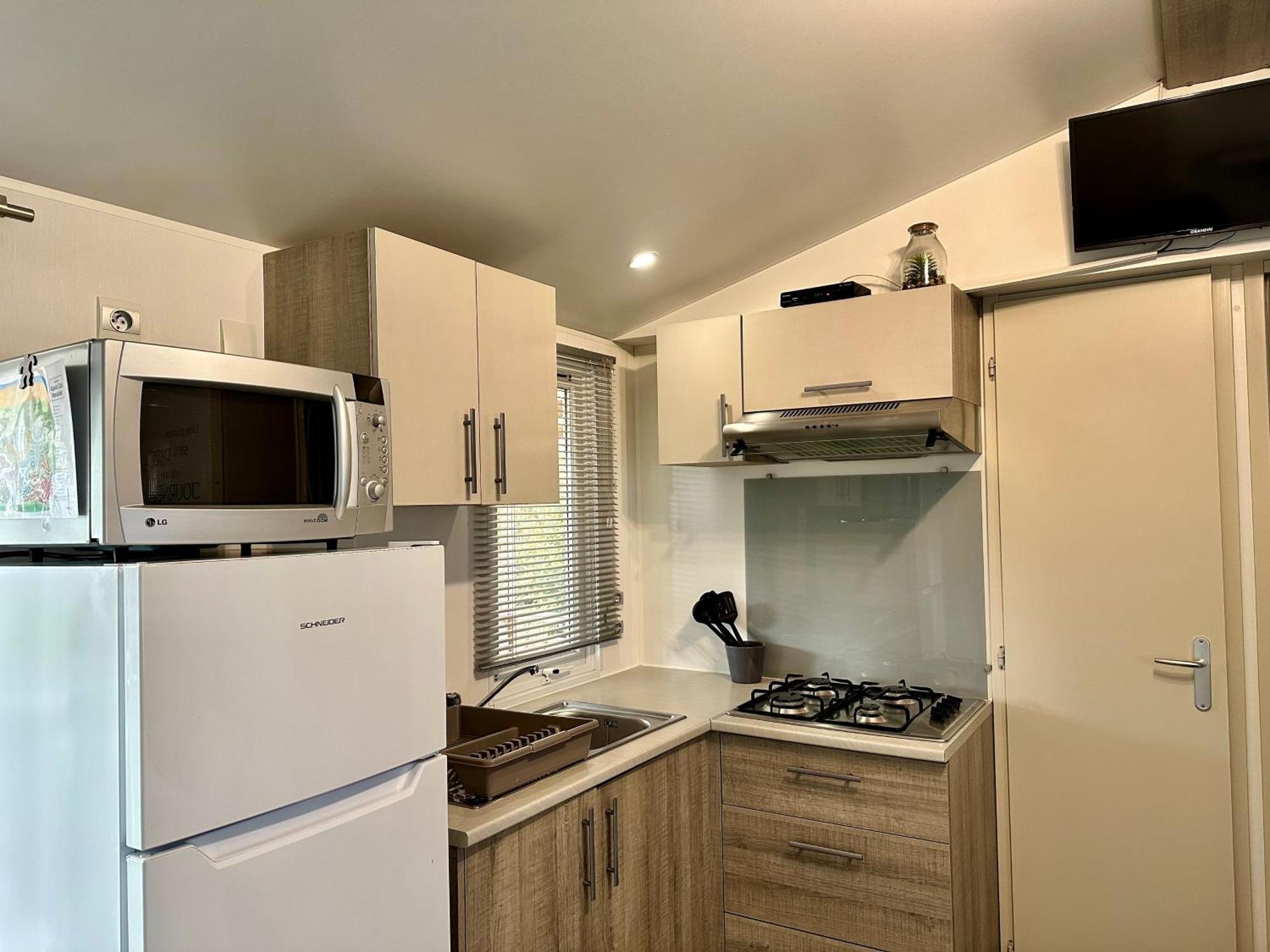 Mobil Home Happiness33 Dans Camping 5 Etoiles Acces Direct Plage Vendays Montalivet Bagian luar foto